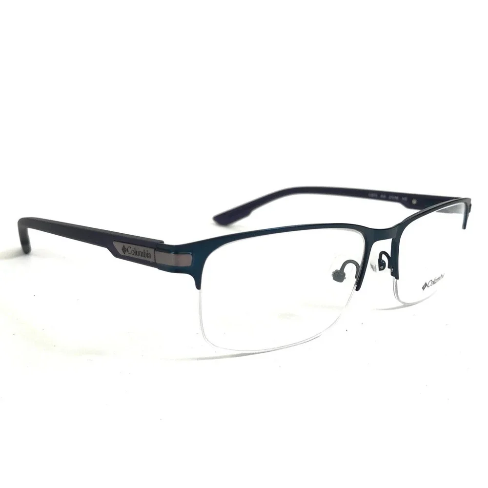 Columbia Eyeglasses Frames C3015 410 Satin Navy Space Blue Extra Large 57-16-145